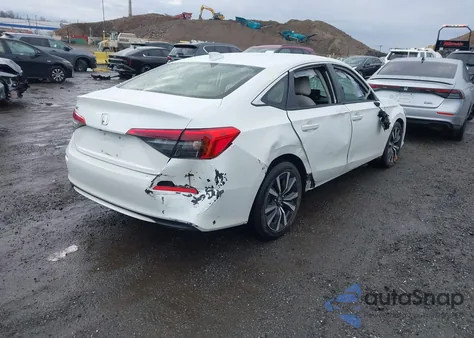 2022 Honda Civic Ex z USA, uszkodzony, nr VIN JHMFE1F78NX002095